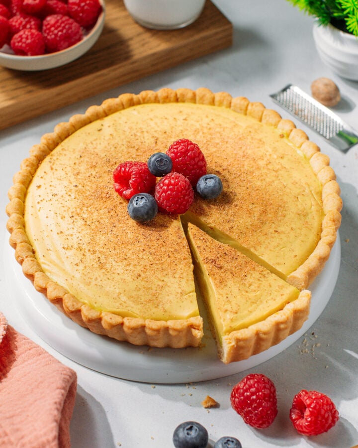 Vegan Custard Tart
