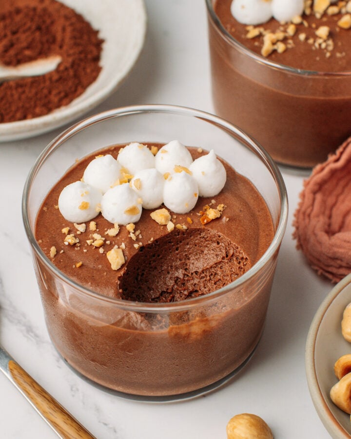 Vegan Chocolate Hazelnut Mousse