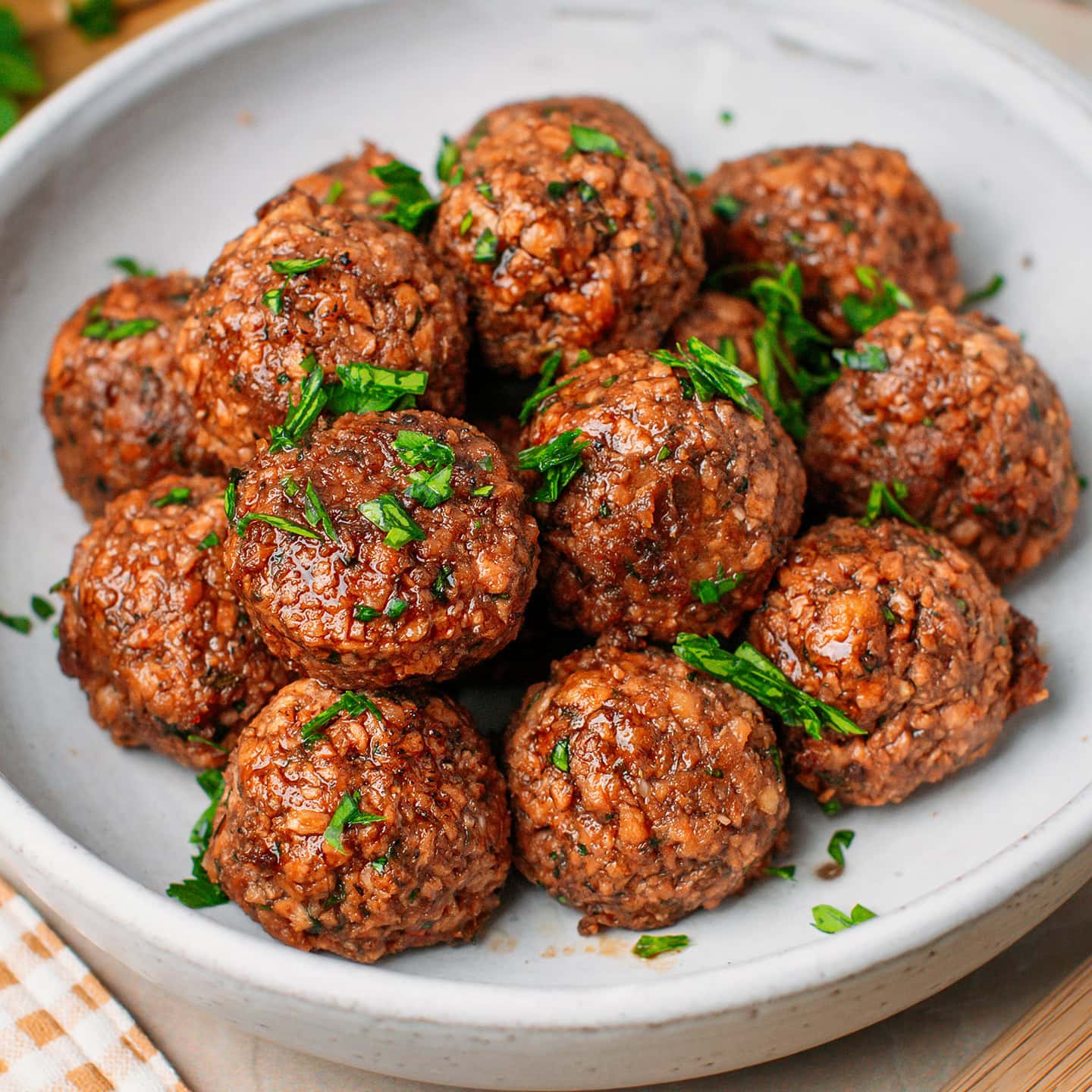 Meaty Vegan Meatballs (Gluten-Free)-image