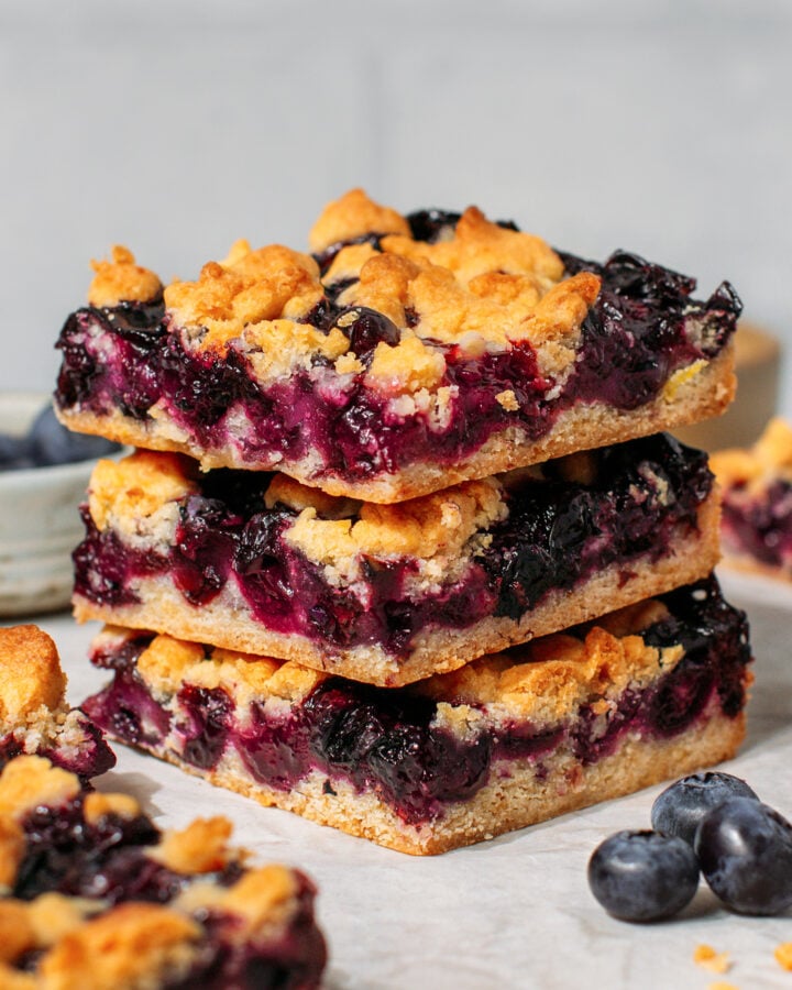 Blueberry Crumble Bars